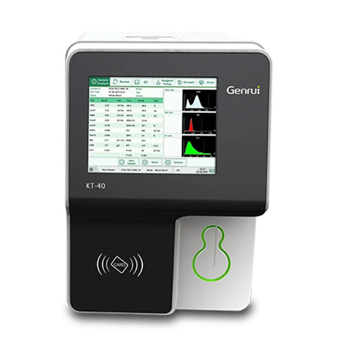 

Гематология для клиник и больниц Genrui, 3-х частный анализатор, диагностический аппарат KT40