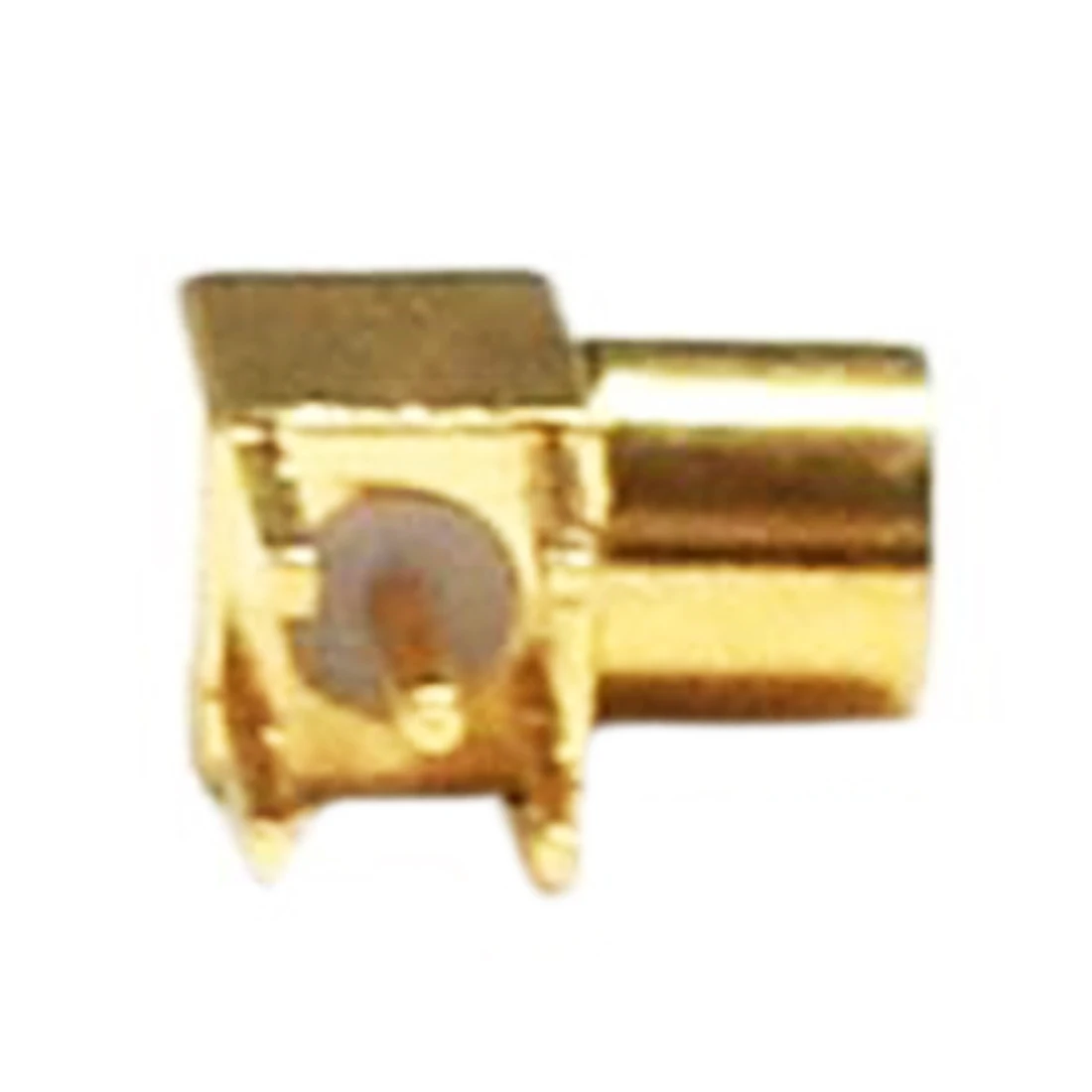 

10pcs MMCX Female Jack RF Coax Connector PCB Mount With Solder Post Right Angle Goldplated NEW Wholesale Weld Terminal