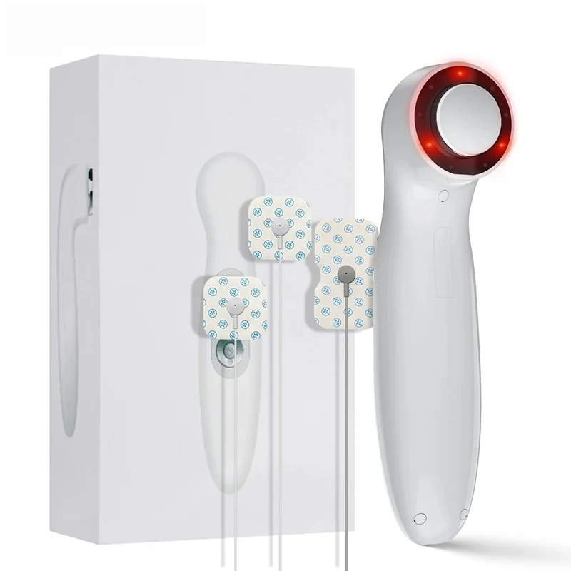 Portable Handheld 1Mhz Ultrasound Therapy Tens Muscle Stimulator Machine Red Light Therapy for Athlete Pain Relief New