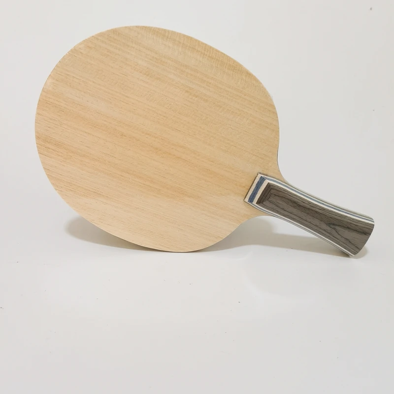 Lemuria-Table Tennis Blade, Special Hand Made Blue ALC, Classic 5 PLY Wood with 2 Layers ALC Ping Pong Padel Offensive