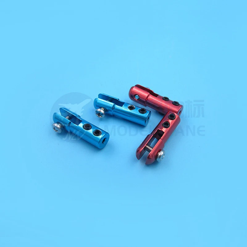 2mm Aluminum Steering Gear Rod Chuck Servo Positioning Steering Clip Seri Push Rod Clip For RC Boat