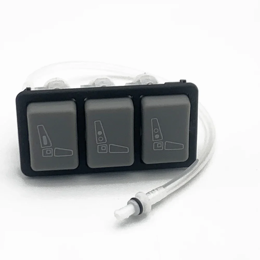 

Truck Seat Lumbar Adjustment IPS Valve 3 Buttons For ISRI/MAN/IVECO RH Gray Color OE: 857870 29073-02/04E 42538404