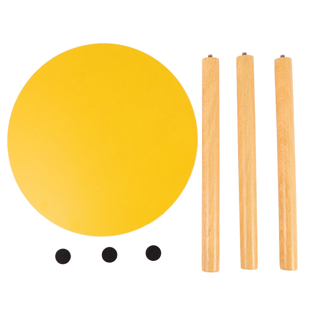 

Tea Table Tablecloth Decoration Wood Furniture Nordic Style Round Wooden Coffee