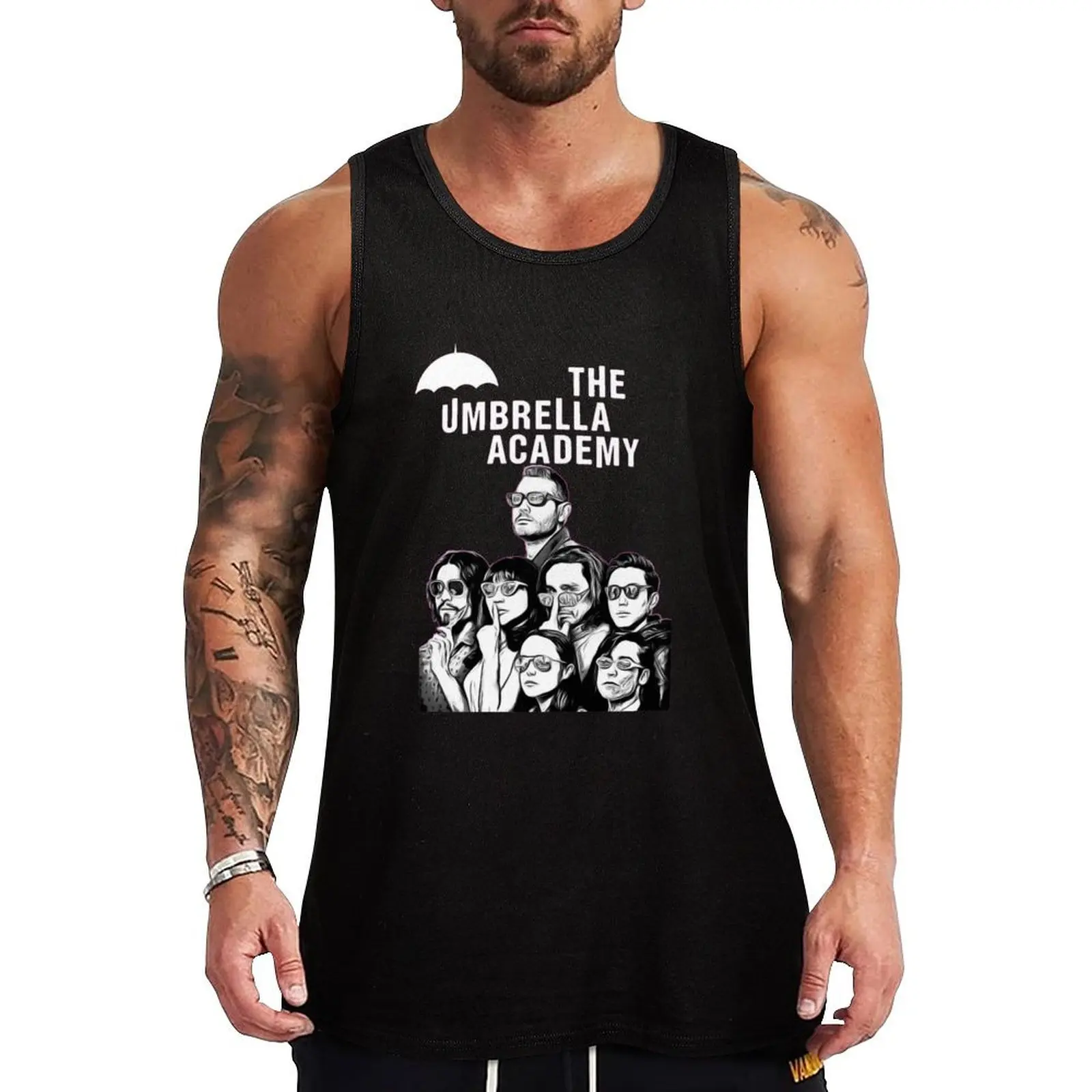 The umbrella academy Tank Top Street Style Casual Tank Top Urban Sleeveless Top