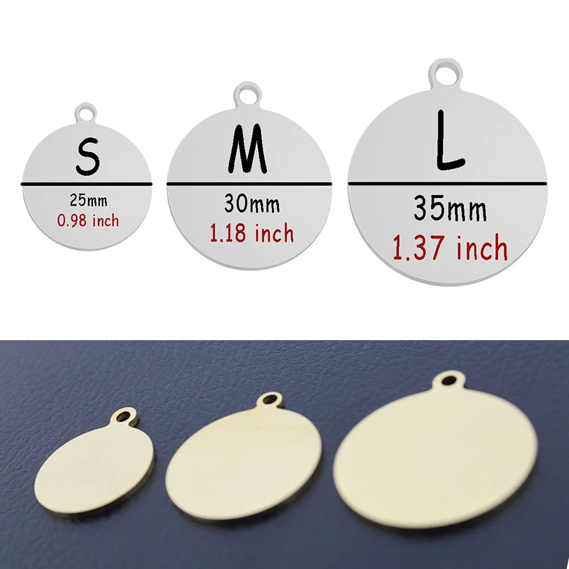 Free Customized Pet Cat Dog ID Tag Personalized Name Tags Puppy Stainless Steel Accessories Dropshipping