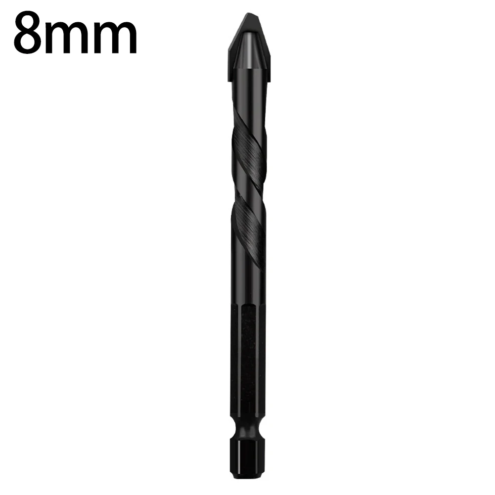 ボール盤,ガラスタイルパンチ,ロックスラブ,トライアングルドリルビット,超硬電動工具部品,6-12mm, 6mm, 8mm, 10mm, 12mm, 1個