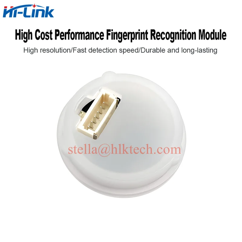 Hi-Link HLK-ZW0901 Face Array Semiconductor Fingerprint Identification Module ZW0901 Capacitive Touch Fingerprint Sensor Switch