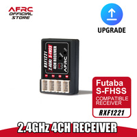 AFRC RXF1221 Micro Receiver For Futaba S_FHSS/ TM-FH RF Module control system 14SG, 10J, 8J, 6J, 4GRS, 4PX, 7PX, 4PV, 3PV etc