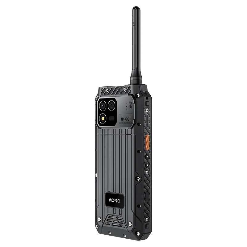 AORO M8 IP68 Robustes Radio, digitales analoges Walkie-Talkie, 5000, große Reichweite, POC, DMR, PTT, eigensicher, mobil, intelligente Geräte, Andro