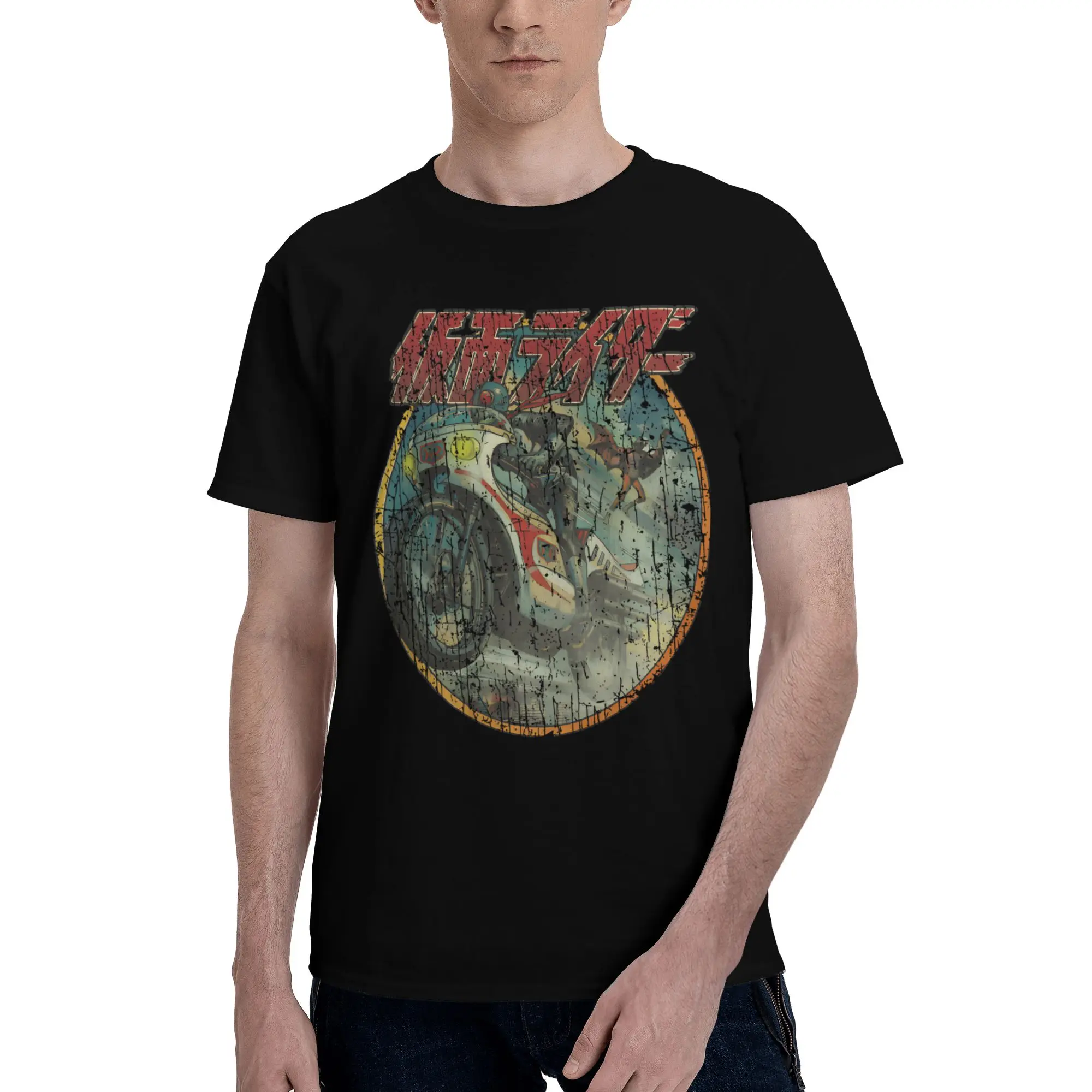 Kamen Rider 14 Graphic 100% Cotton T-Shirt Bandai Tees Tops For Men