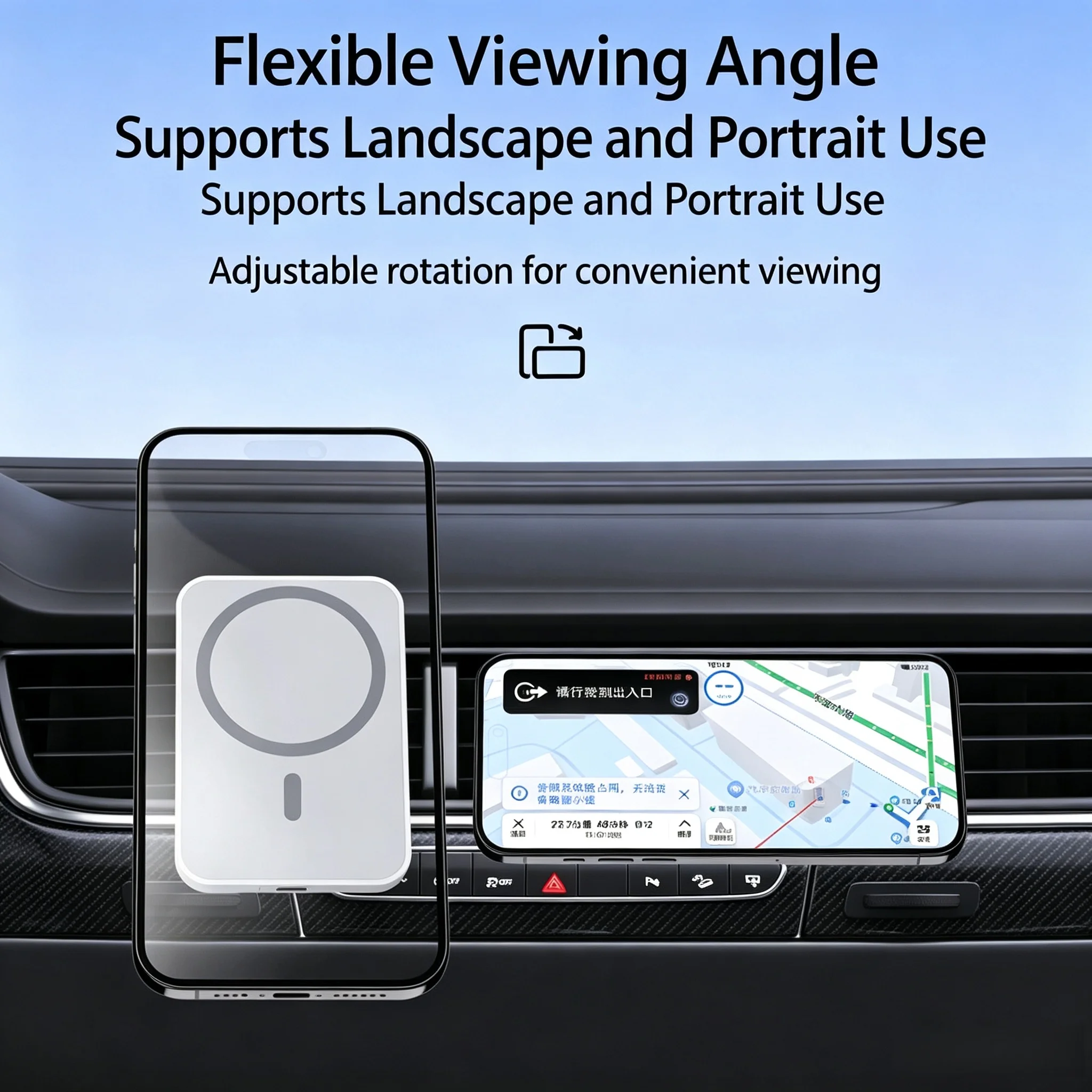Magnetic Wireless Car Charger - Phone Accessories For Your Car ulasan dan harga