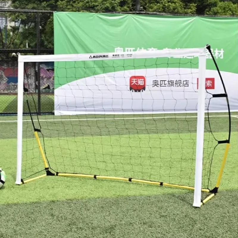 Gawang Sepak Bola Portabel yang Dapat Dilepas, Peralatan Latihan Pantai untuk Latihan Sepak Bola yang Mudah Dipasang