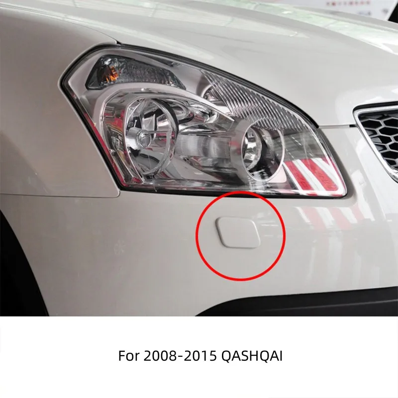 For NISSAN 2008-2015 QASHQAI  Front Headlight Spray Cover Cleaning Cover With Baking Paint