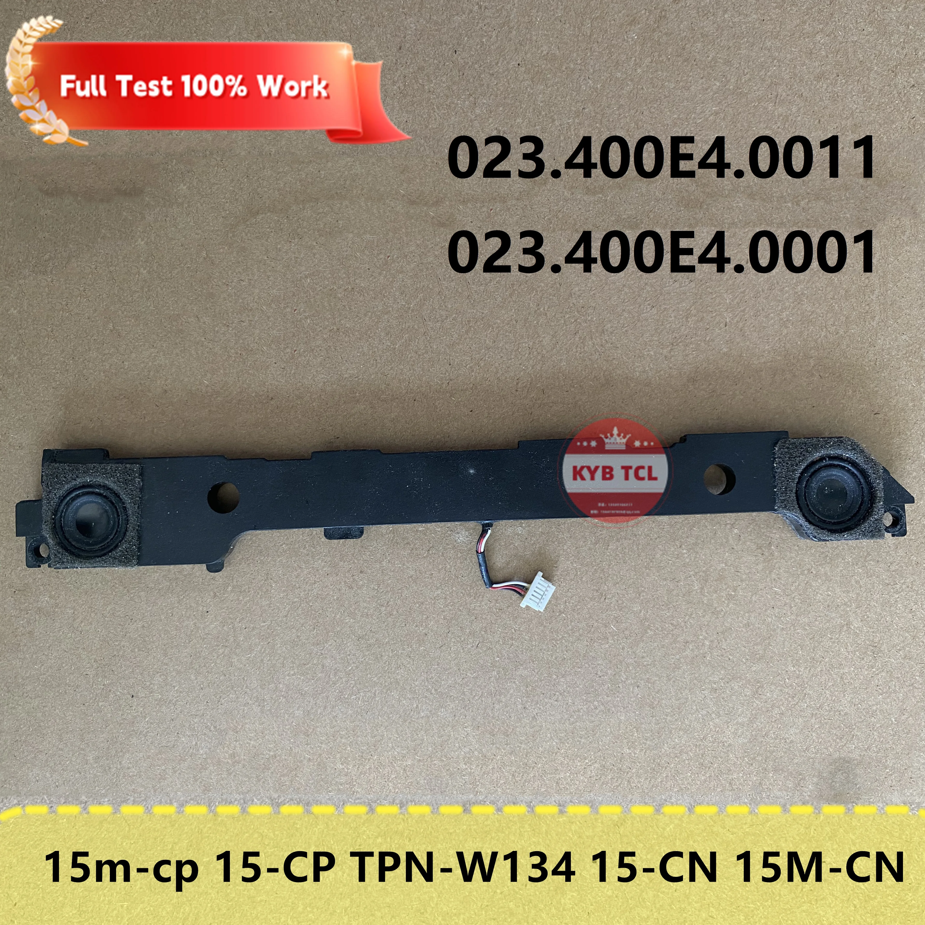 Genuine Laptop Internal Speaker Set Left & Right Notebook For HP Envy x360 15m-cp 15-CP TPN-W134 15-CN 15M-CN 023.400E4.0011