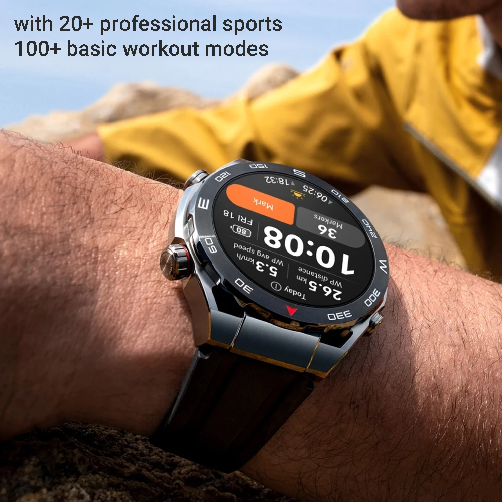 ساعة هواوي ألتيميت، ساعات ذكية للرجال، معدن سائل يعتمد على الزركونيوم، تحليل تخطيط القلب، iOS وAndroid، حتى 14 يومًا، الإصدار العالمي