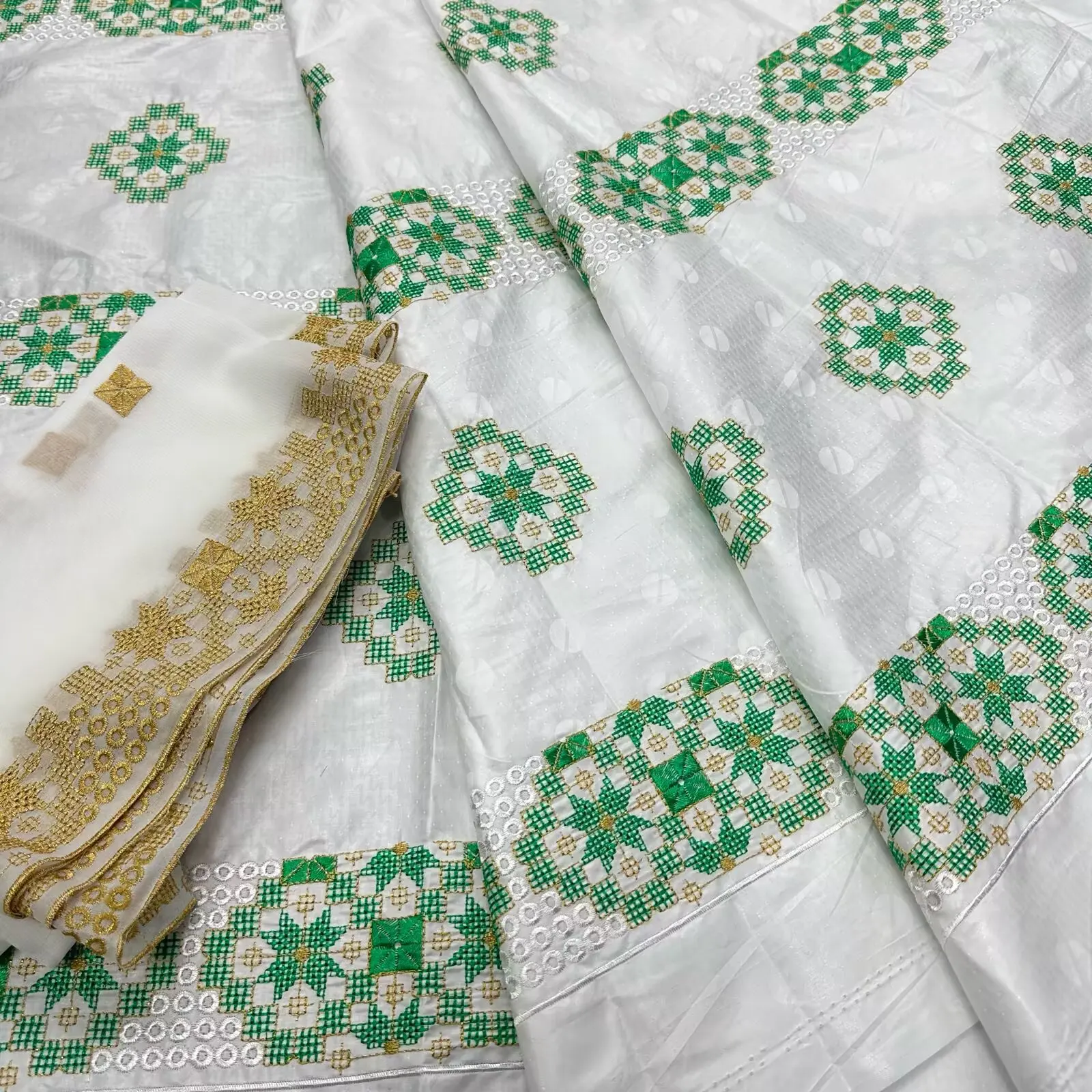 

New 5+2 Yards 100% Cotton African Jacquard Basin Dress Fabric High Quality Soft Touch Bazin Riche Perfume Damask Material 16A87