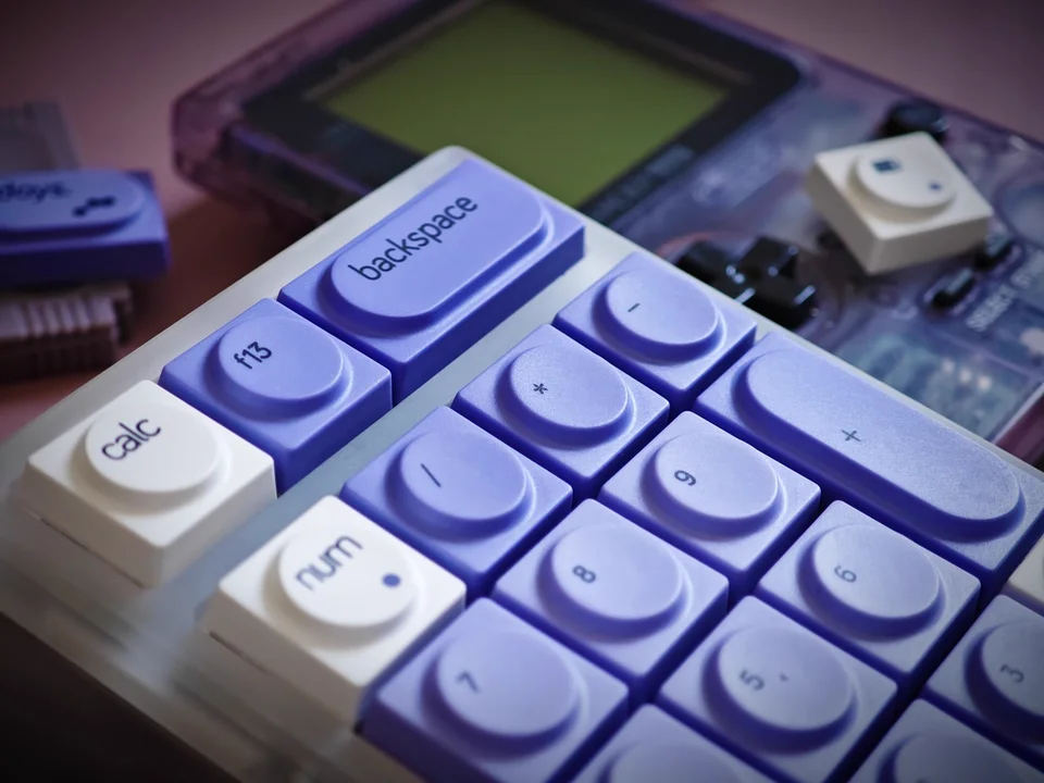 Doys Milkit.taro Keycap مجموعة الأرجواني الأبيض Numpad Doys قبعات المفاتيح لوحة المفاتيح الميكانيكية شخصية نقطة الحرفي الألعاب قبعات لوحة المفاتيح