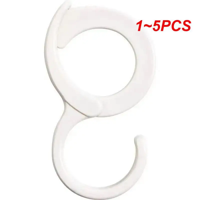 1~5PCS Storage Hook Household S Shaped Wardrobe Punch-free Fall-proof Kitchen Accessories Bathroom Hooks 2023 Multi-purpose