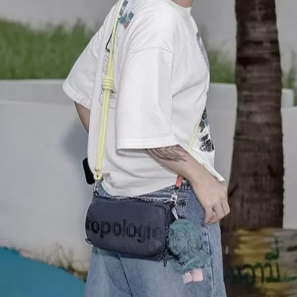 

Повседневная уличная сумка через плечо, легкая водонепроницаемая дорожная сумка-держатель для бутылок, сумка для мужчин и женщин