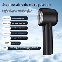 Xiaomi Handheld Fan 199 Speed Fan 3600mAh Battery Type C Fast Charging 4 Color Options Adjustable Wind Speed Portable For Sport