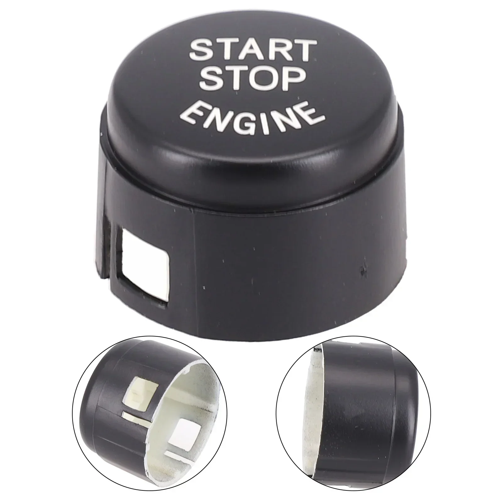 For BMW 5/6/7 Series F01 F02 F10 F11 F12 2009-13 Start Stop Engine Button Switch Cover 61319153832 Replacement Car Part