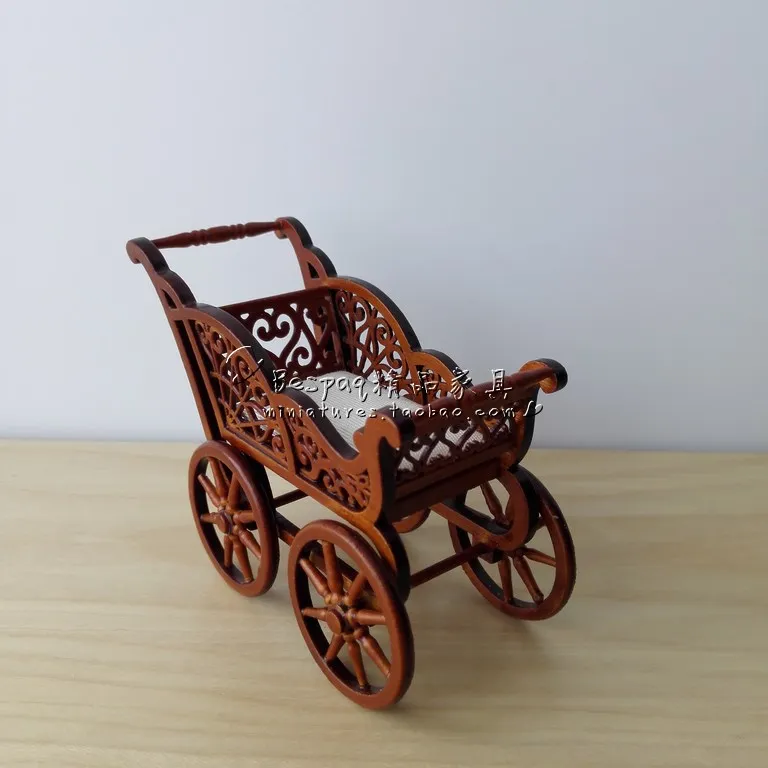 Miniature World 1:12 Doll House Miniature Baby Dolly Miniature Chair Recliner Vanity Mirror Miniature Furniture Model