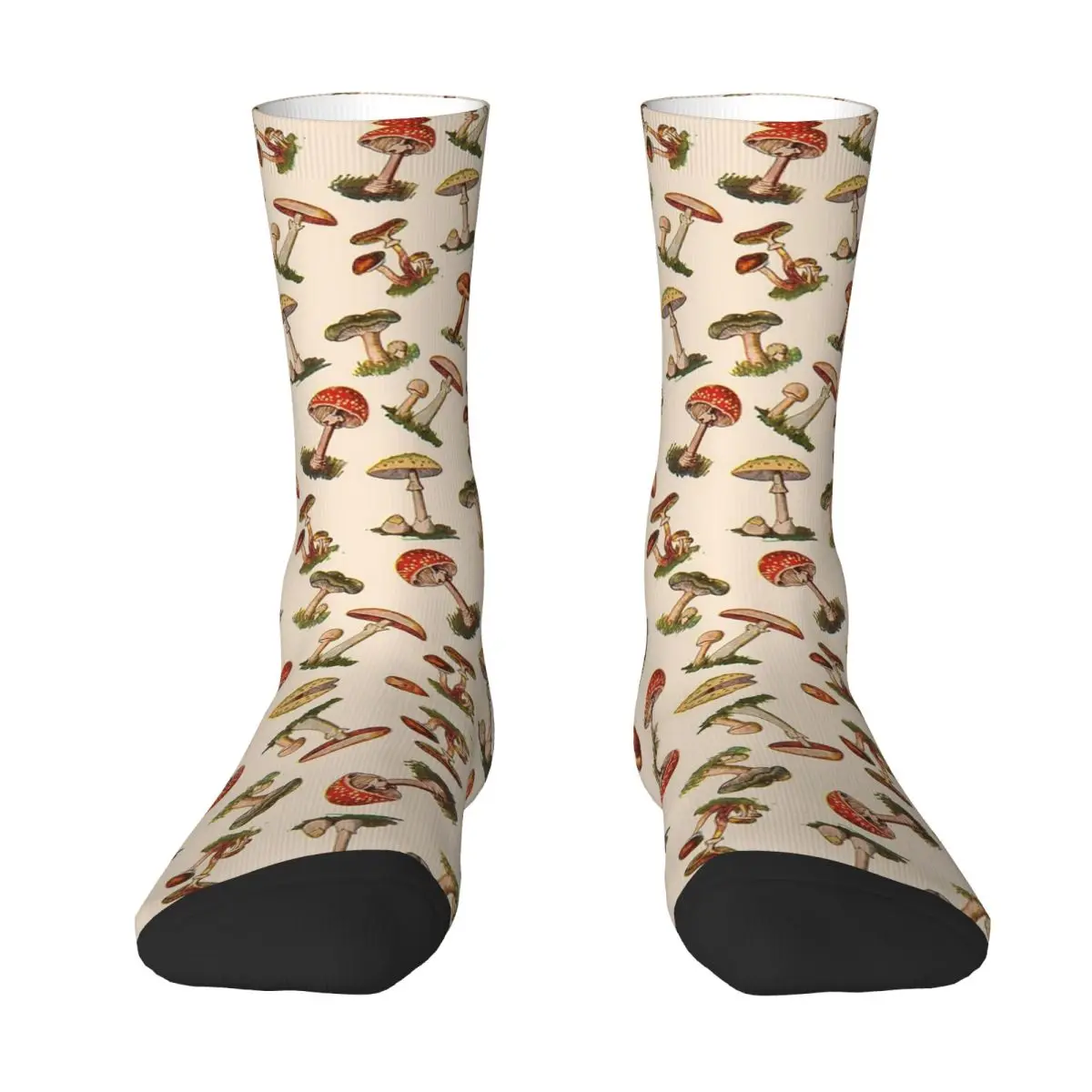 

Mushrooms Socks Harajuku High Quality Stockings All Season Long Socks Accessories for Man's Woman's Christmas Gifts
