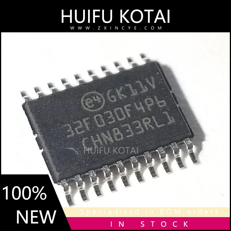 10pcs/lot STM32F030F4P6 32F030F4P6 TSSOP-20 New Spot Inventory