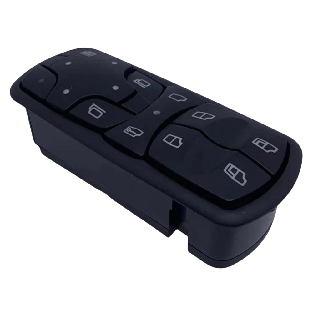 

Direct Replacement Window Mirror Switch Practical Design Single Piece Mirror Control Module For Vehicle Accessory Black