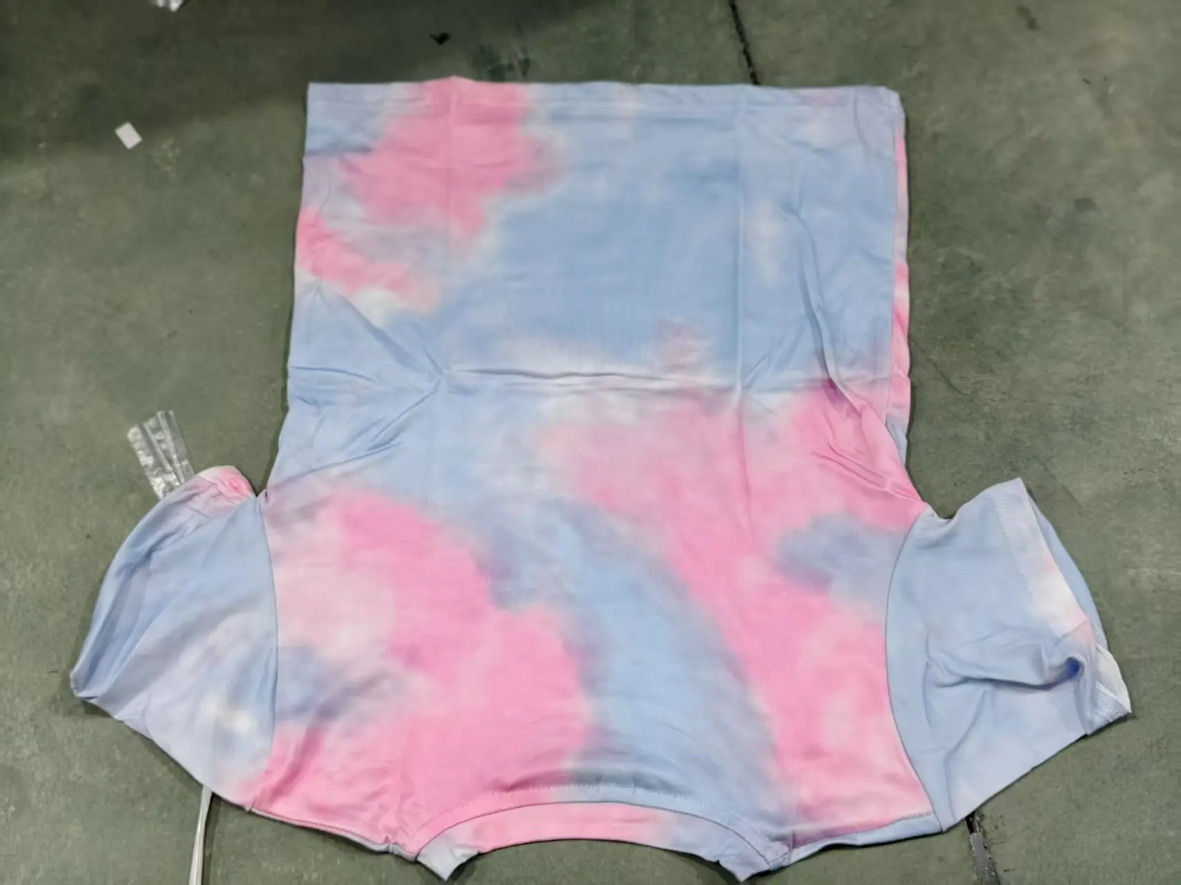 Family Matching Outfits for Three or Four Members, Summer Korean Style Casual Fashion Tie-Dye T-Shirts, Short-Sleeve Trendy Versatile Tops