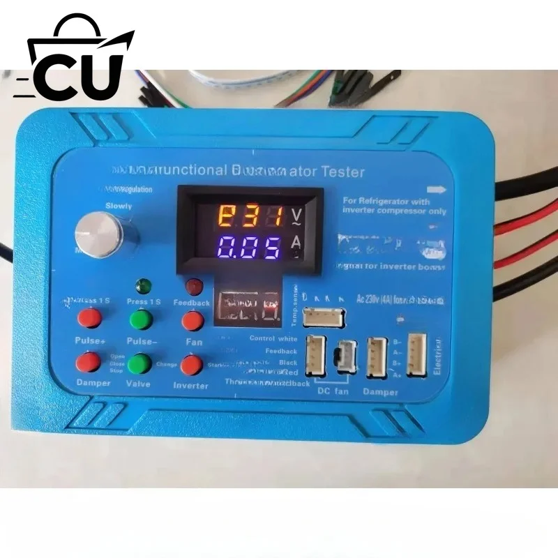 Inverter Frequency Conversion Refrigerator Compressor Damper Detector Solenoid Valve Fault Maintenance Instrument Tool Tester
