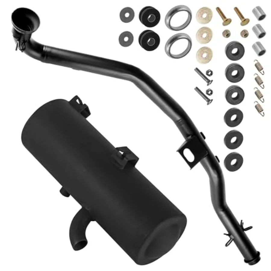 

Exhaust Muffler and Pipe Kit Designed for OffRoad Performance on Polaris Sportsman 450 20062007 and Sportsman 400 20012005 Mode