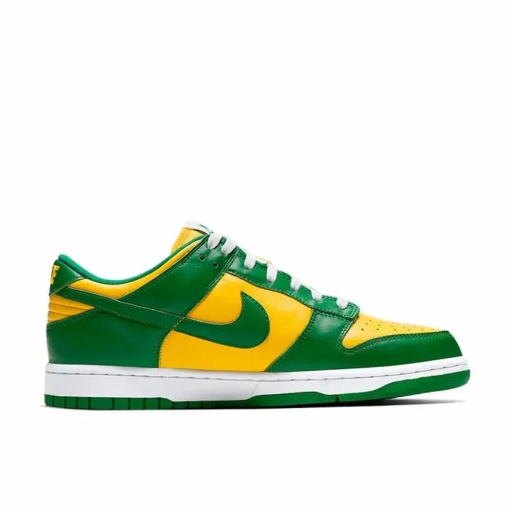 Nike Court Vision 1 Low nuevos zapatos casuales de moda para hombres y mujeres primavera y verano ropa antideslizante amarillo verde