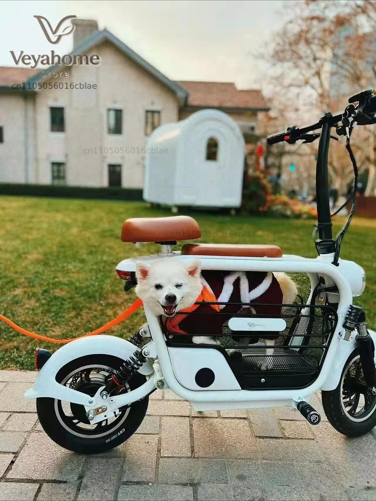 Good Price Electric Scooter Bike with Pet Carrier Scooter Pet Electric Scooter City Pet for Dog Cat - view 2