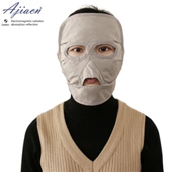 Genuine Electromagnetic radiation protective pure cotton lining face mask Mobile phone, Computer, TV EMF shielding face mask