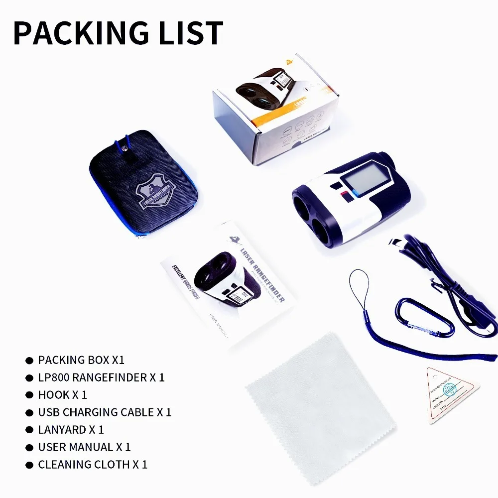 독특하고 인기 있는 장거리 골프 거리 측정기 레이저 거리 측정기 골프 디지털 레이저 거리 측정기