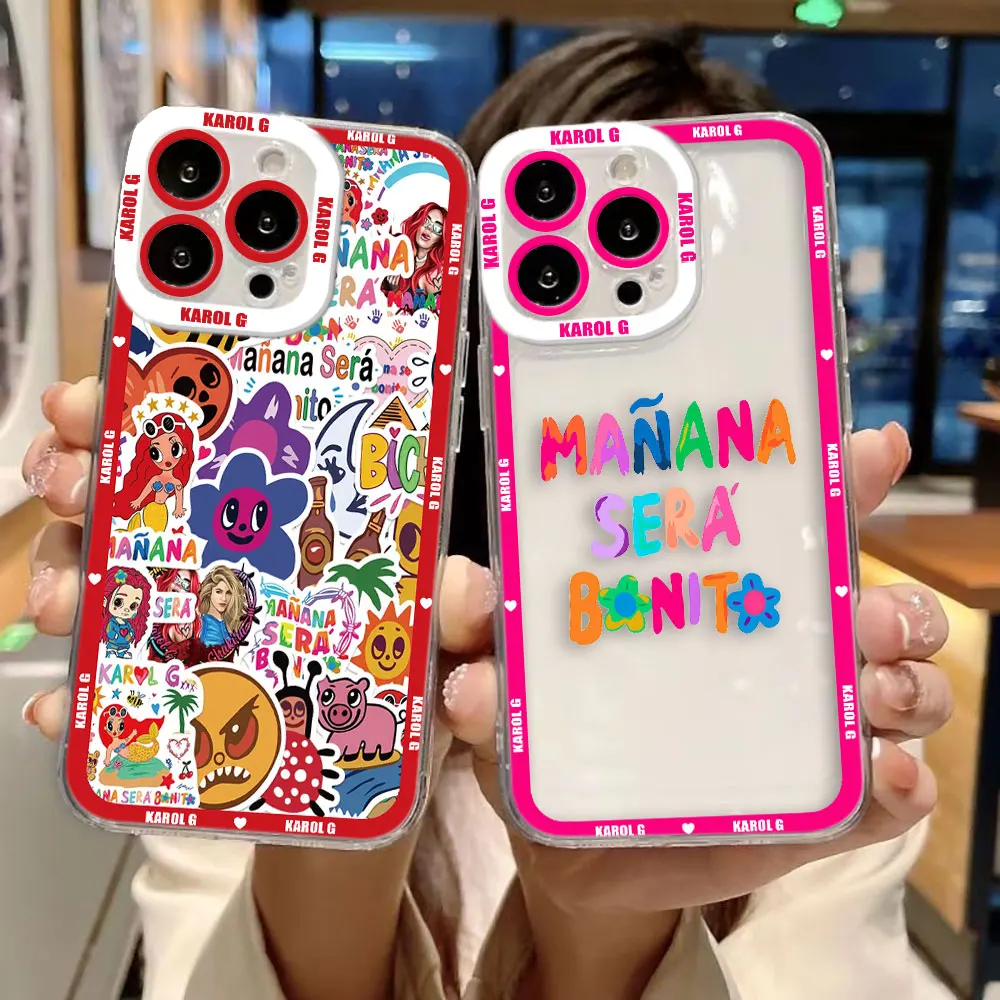 

Чехол Bonito K-Karol G Manana Clear для Realme 15 5 6 7 7I 8 8I 9 9I 10 12 NOTE 70 C75 C71 C67 C65 C55 C53 C35 C33 C30