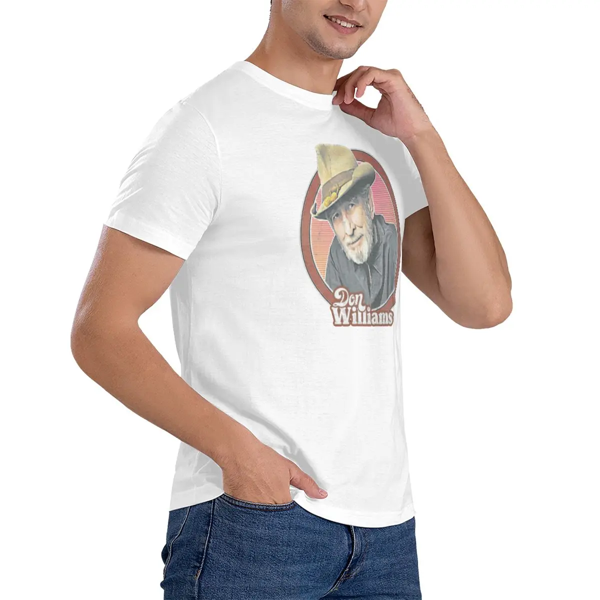 Don Williams Men's Classic Unisex Cotton T-Shirt for Men & Women, Classic Tee