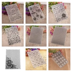 12.8x17.6cm Plastic Embossing Folder DIY Craft Template Molds Stamp Stencils Scrapbook Paper Cards Photo Album Making