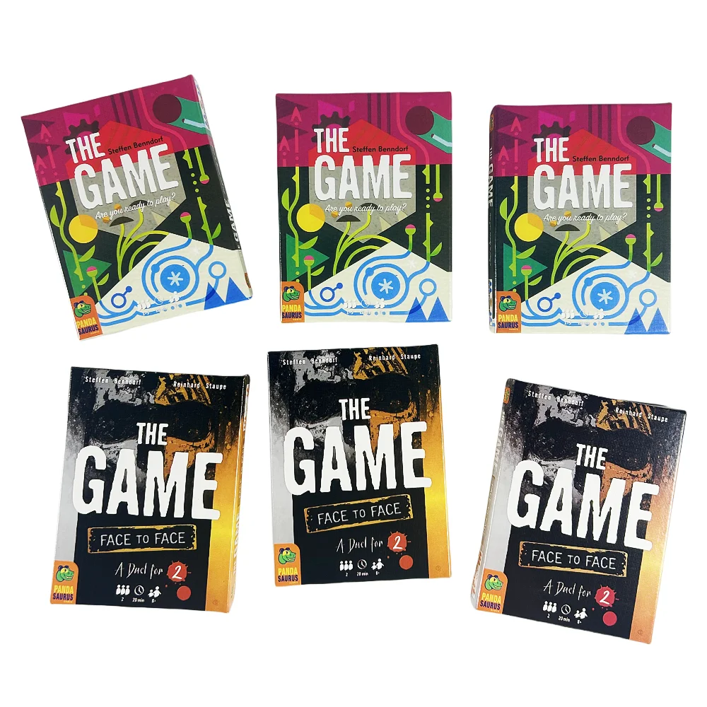 

1 PC The Game Card Games Cooperative Strategy Interactive Family Game The Game: Face to Face Card Game