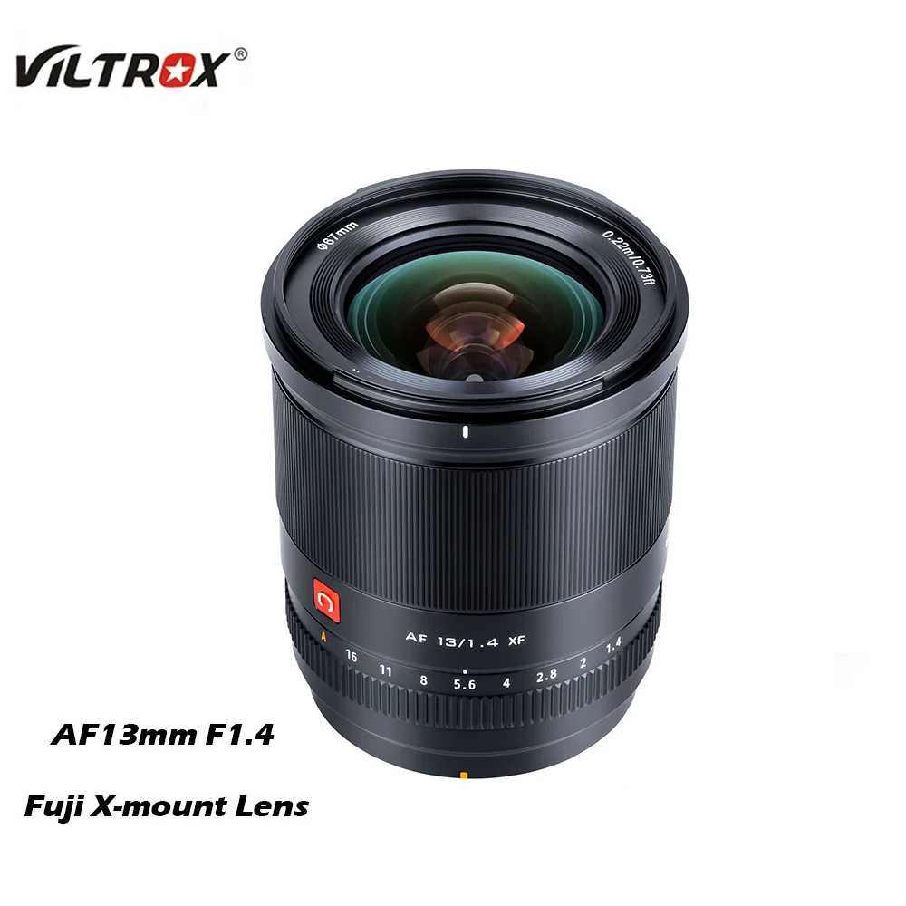 

Viltrox 23mm 33mm 56mm 13mm F1.4 Auto Focus Ultra Wide Angle Lens APS-C Lens for Fujifilm X Fuji XF Mount X-T4 Camera Lens