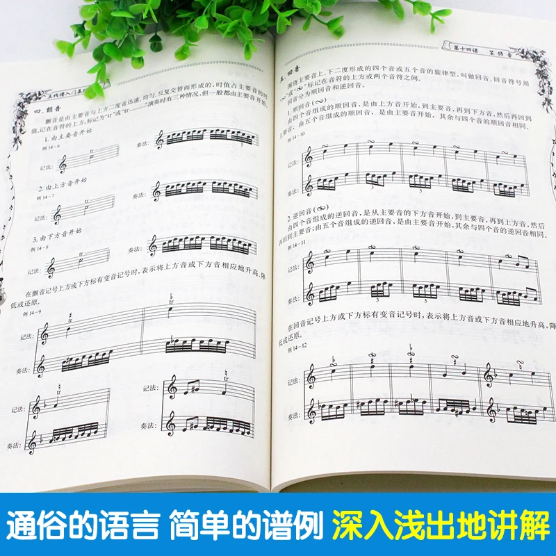 2 livros simples notação básico tutorial stave introdutório teoria da música conhecimento