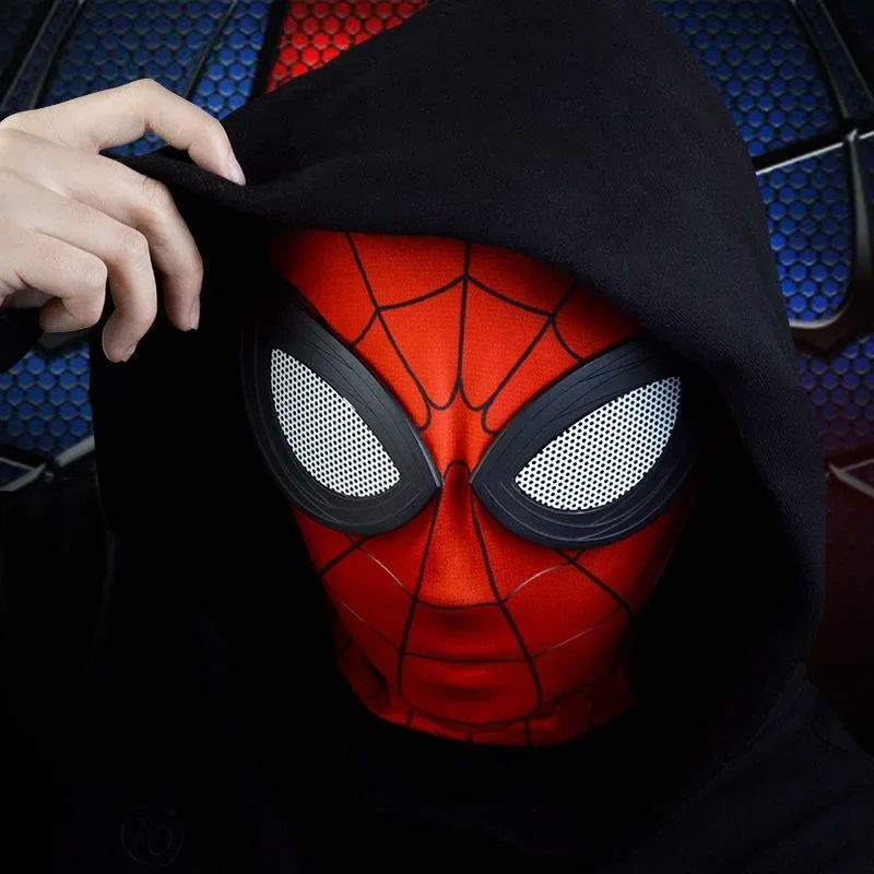

Superhero Anime Spider Man Mask Gwen Miles Morales Stereoscopic Glasses Headwear Adult Accessories Cosplay Halloween Props