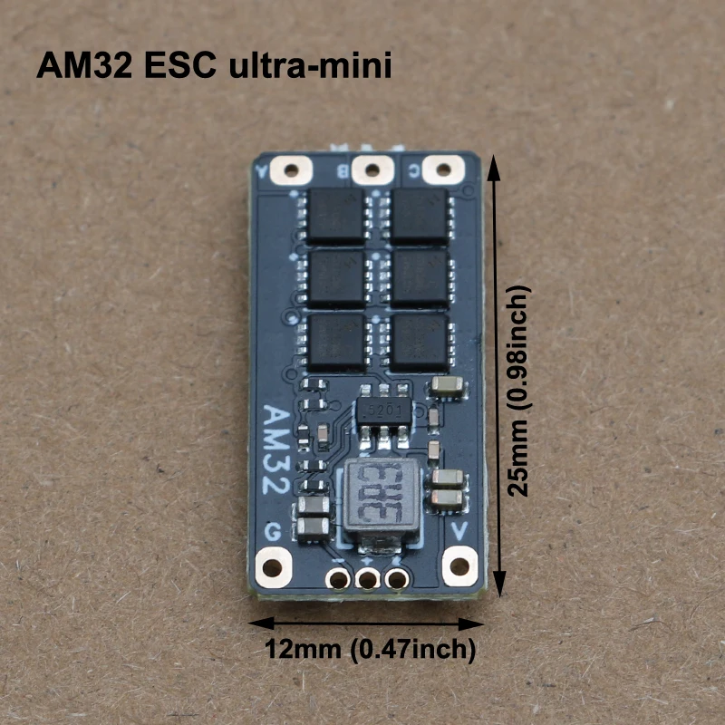 1PC 30A/40A 2-4S AM32 ESC AT32 Główny regulator prędkości Mini narzędzie do jazdy dla 1/18 1/24 SCX24 RC Crawler Car Bezszczotkowy silnik