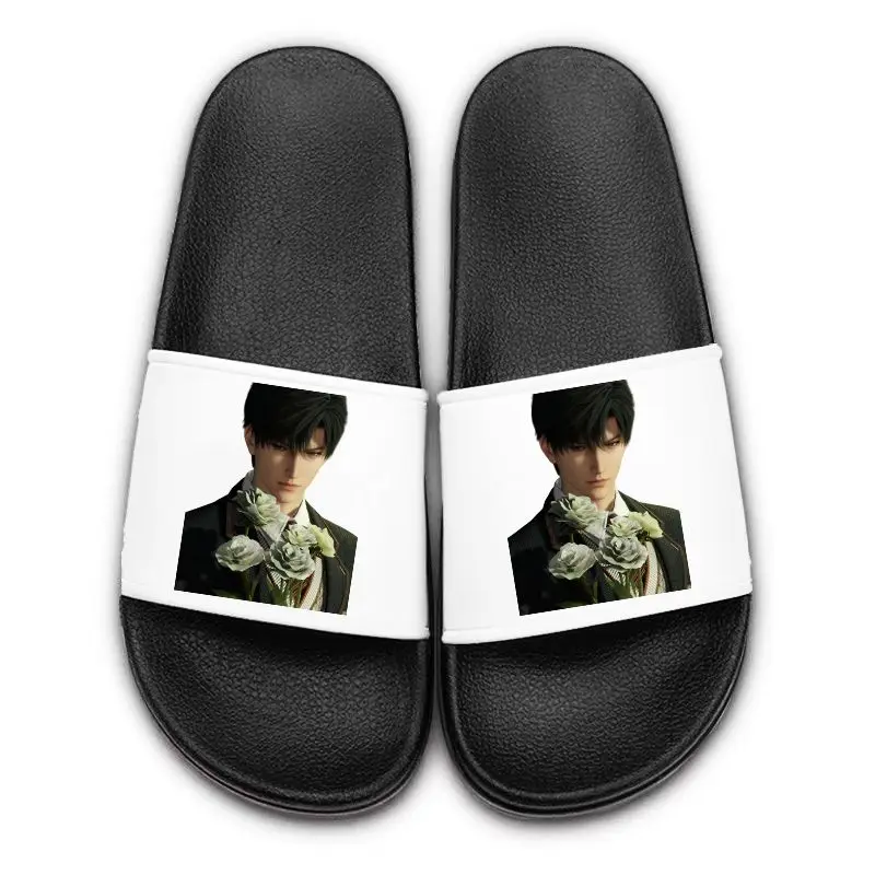 남녀공용 러브 앤 딥 스페이스 자비에 영화 및 텔레비전 주변 만화 슬리퍼, 높은 외모 샌들, 집에서 신상