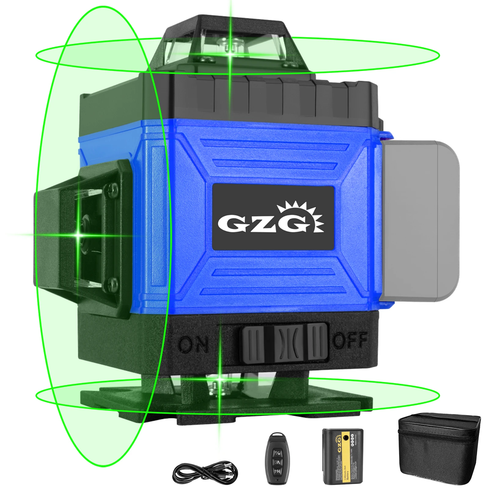 

GZG 1 комплект 4D 16-линейный лазерный уровень 360, самовыравнивающийся лазерный уровень, автоматический лазерный уровень, лазерный уровень 16 линий 3d самовыравнивающийся 360,