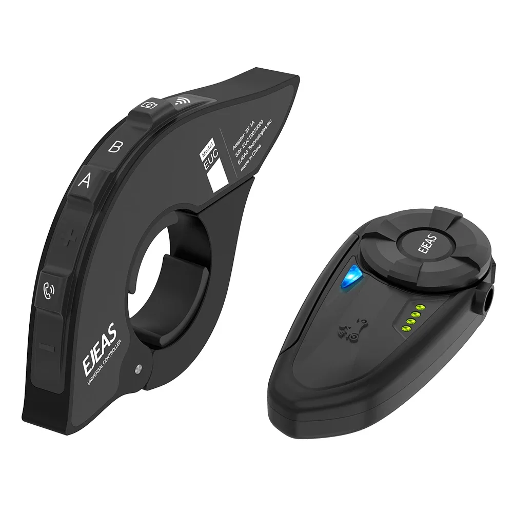 For EJEAS Q8/Q7/Q2/MS8/MS20/K1/K1PRO/K1PRO+/V4 Plus/V7/V6 Pro+ EUC Motorcycle Handlebar Grip Remote Control Controller