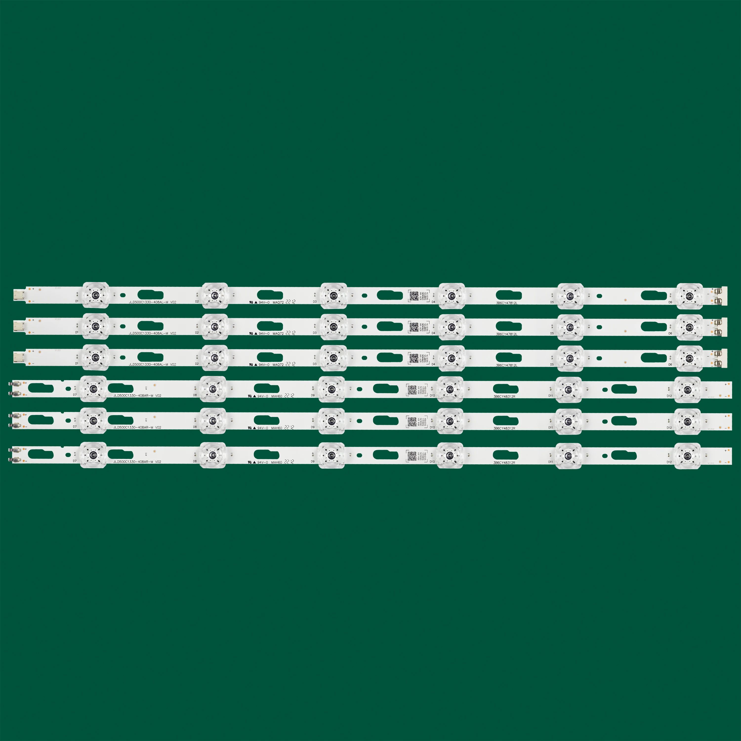 LED strip for UE50TU7170U UE50TU8002 UE50TU8500 UN50TU8200 CY-GT050HGCV2H LM41-00869A LM41-00870A LM41-00905A LM41-00906A