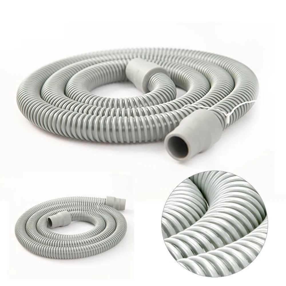 Connect Breathing Mask Flexible Hose Pipe CPAP Apparatus Shrink Tubing for Sleep Apnea Snoring 180cm CPAP Tube