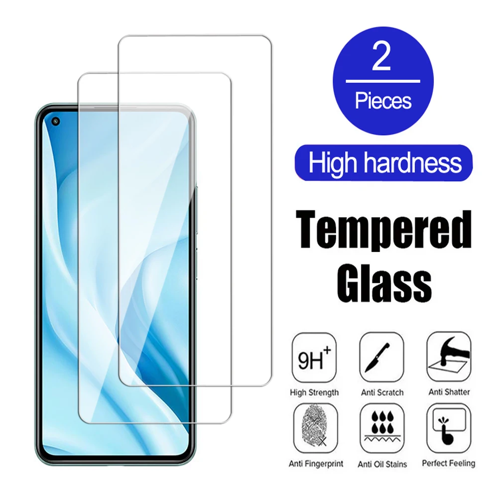 2Pcs 9D Protector For Xiaomi 11 12 13 14 Pro Tempered Glass For Xiaomi 11i 11X 11T 12T 13T Lite Pro Screen Protective Glass Film